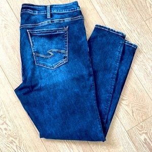 Silver Jeans Elyse Skinny size 18